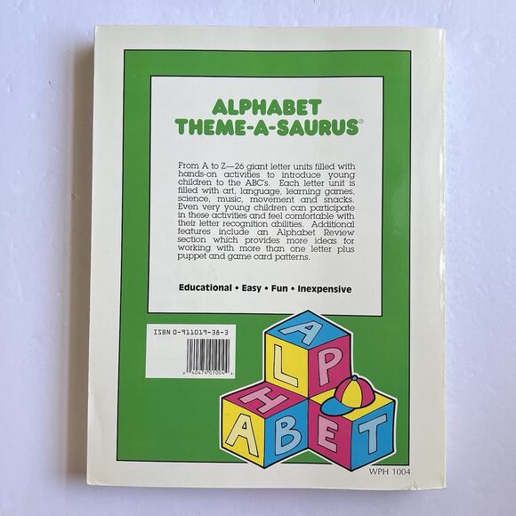 Totline Alphabet Theme-A-Saurus Letter Recognition By Jean Warren Paperback - Picture 9 of 10